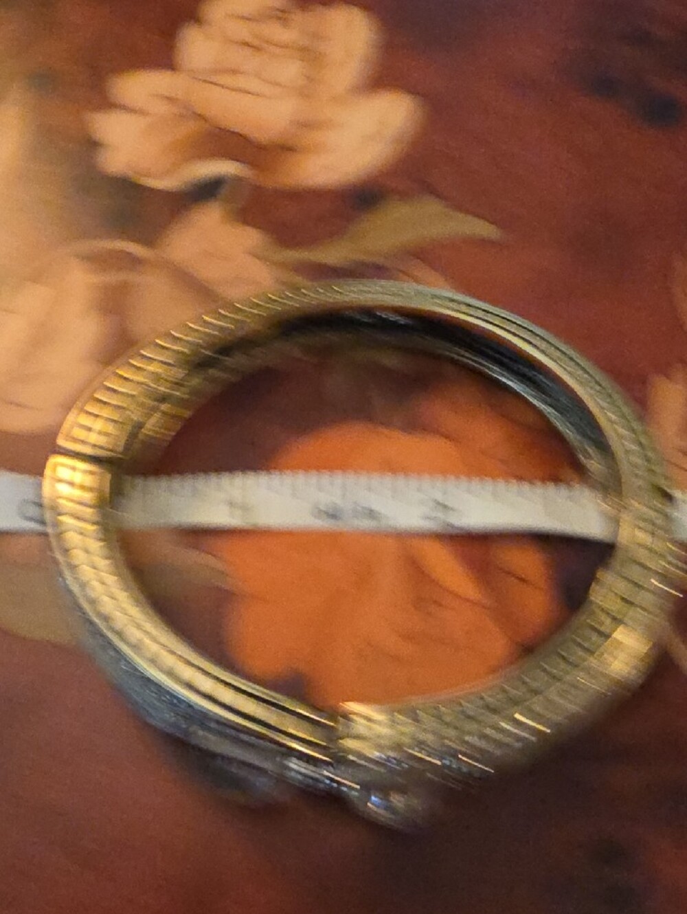 Heidi Daus Bar Harbor Elegance Vintage Hinged Bangle Bracelet - Picture 8 of 10